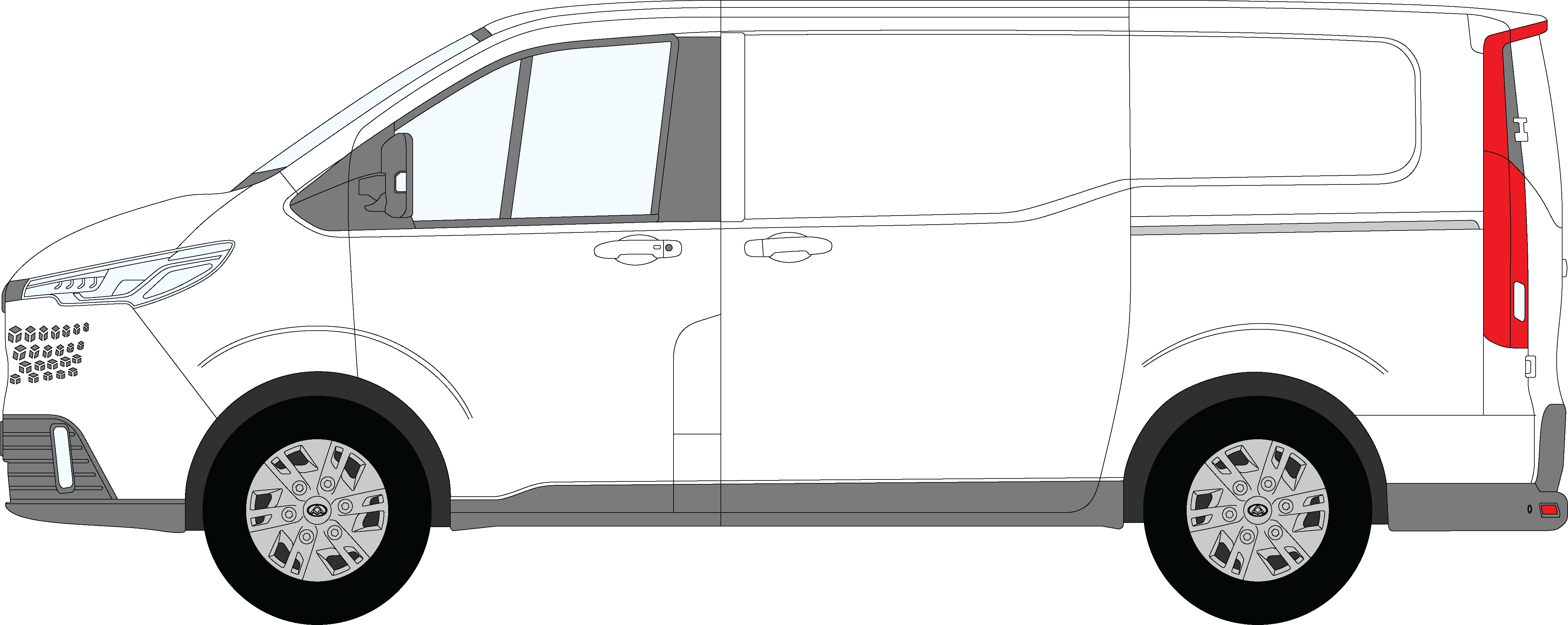 L2 H1 Twin Rear Door Photo